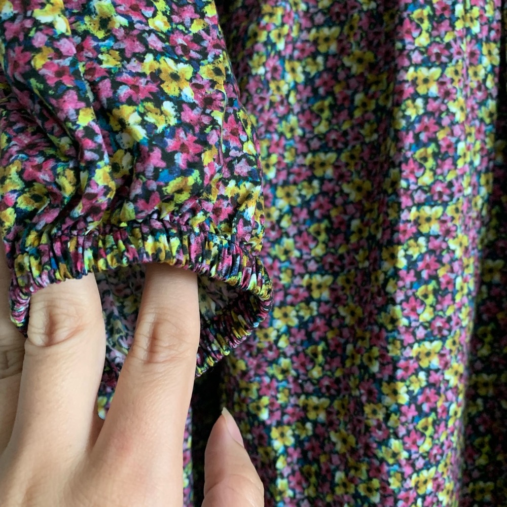 Organic cotton daydream dress in Liberty® Busy Izzy - Picture 4 of 11